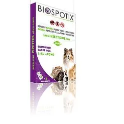 Biospotix - Pipettes Répulsives L-XL Pour Grand Chien - X3