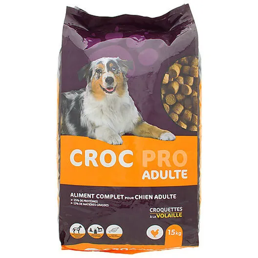 Croc Pro - Croquettes Pour Chien - 15Kg 3 Croc Pro - Croquettes Pour Chien - 15Kg