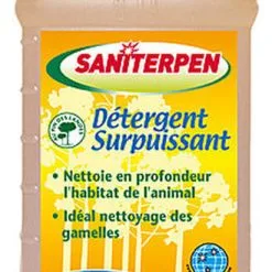 Saniterpen - Détergent Surpuissant Pour L'Environnement Animal - 1L