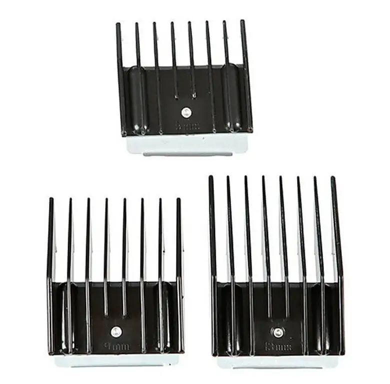 Moser - Lot De Peignes En Métal Pour Tondeuse Max - X3 3 Moser - Lot De Peignes En Métal Pour Tondeuse Max - X3