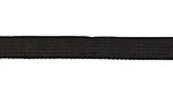 Trixie - Laisse à Pister Noir Avec Sangle Plate Pour Chien - 15m