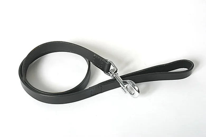 Martin Sellier - Laisse Basic En Cuir Avec Bords Arrondis Pour Chien - 100cm 3 Martin Sellier - Laisse Basic En Cuir Avec Bords Arrondis Pour Chien - 100cm