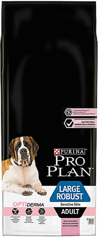 Pro Plan - Croquettes OPTIDERMA Large Robust Sensitive Skin Saumon Pour Chien - 14Kg 3 Pro Plan - Croquettes OPTIDERMA Large Robust Sensitive Skin Saumon Pour Chien - 14Kg