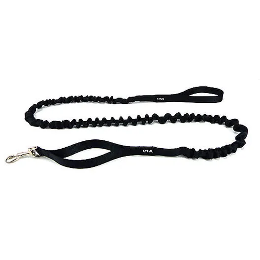 Kyflie - Laisse élastique Anti-chocs LUDUS CROSS Noir Pour Chien - 2m 3 Kyflie - Laisse élastique Anti-chocs LUDUS CROSS Noir Pour Chien - 2m