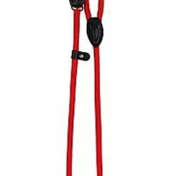 Animalis - Laisse Corde 1/2 Étrangleur De 160cm Pour Chien - Rouge