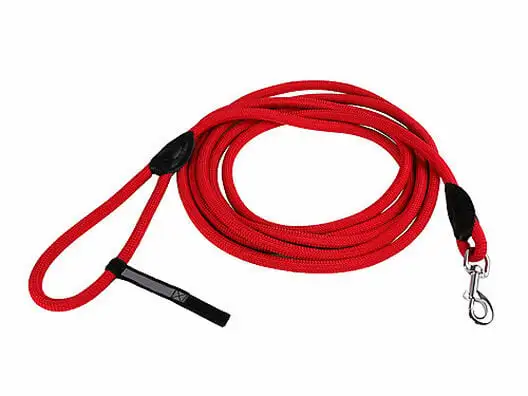 Animalis - Longe En Corde Forte De 2m Pour Chien - Rouge 4 Animalis - Longe En Corde Forte De 2m Pour Chien - Rouge – Image 2