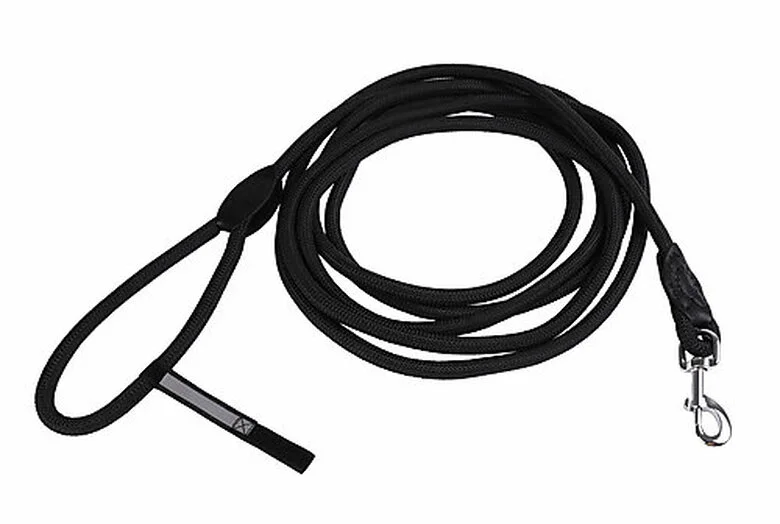 Animalis - Longe En Corde Forte De 5m Pour Chien - Noir 4 Animalis - Longe En Corde Forte De 5m Pour Chien - Noir – Image 2
