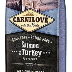 Carnilove - Croquettes Saumon Et Dinde Pour Chiot