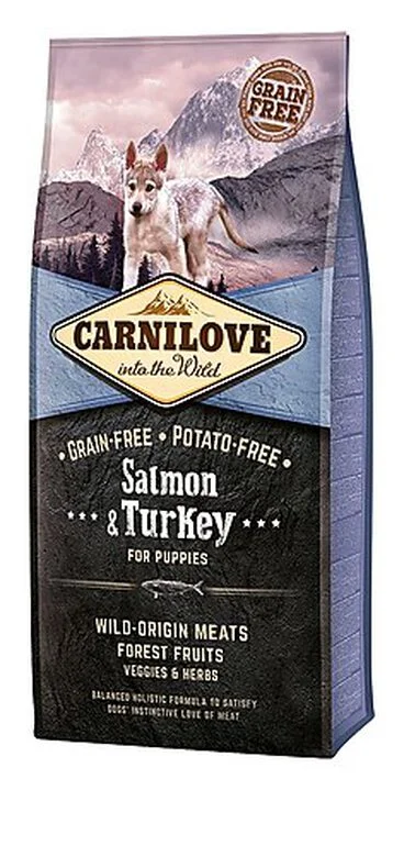 Carnilove - Croquettes Saumon Et Dinde Pour Chiot 3 Carnilove - Croquettes Saumon Et Dinde Pour Chiot