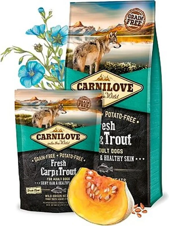 Carnilove - Croquettes Fresh Carpe Et Truite Pour Chien 3 Carnilove - Croquettes Fresh Carpe Et Truite Pour Chien