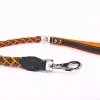 Yogipet - Laisse En Cuir Tressé 120cm Pour Chien - Orange -nourriture pour chien Soldes 2023 41889