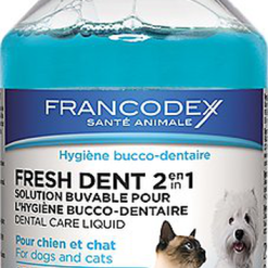 Francodex - Fresh Dent 2 En 1 Pour Chien Et Chat - 250ml