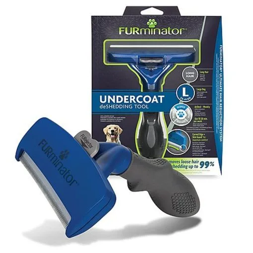 Furminator - Brosse Undercoat Grande Taille à Poils Longs Pour Chien - L -nourriture pour chien Soldes 2023 42952