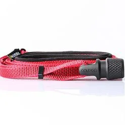 Goleygo - Laisse Plate Réglable Rouge Pour Chien - S