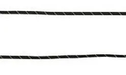 Goleygo - Laisse Ronde Réglable Noir Pour Chien - S