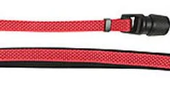Goleygo - Ensemble Laisse Collier Et Goupille Rouge Pour Chien - S