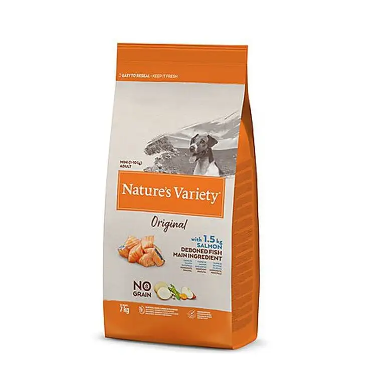 Nature's Variety - Croquettes Original Mini Adulte Au Saumon Pour Chien - 7Kg 3 Nature's Variety - Croquettes Original Mini Adulte Au Saumon Pour Chien - 7Kg