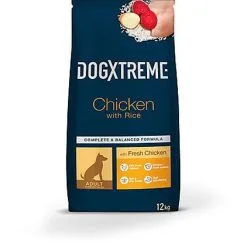 DogXtreme - Croquettes Au Poulet Frais Pour Chien De Toute Race - 12Kg