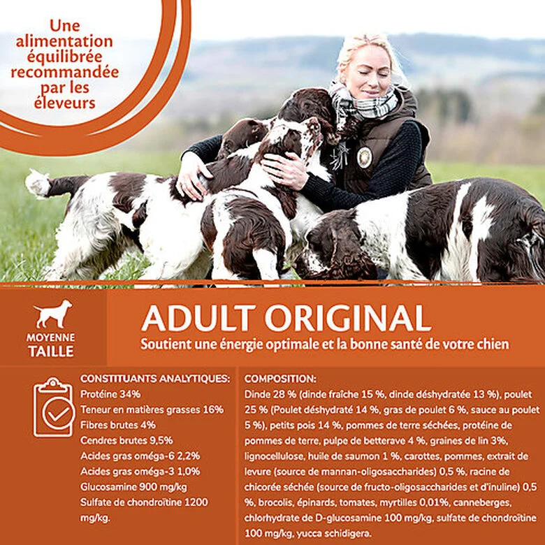 Wellness CORE - Croquettes Original Dinde Et Poulet Pour Chien - 10Kg 5 Wellness CORE - Croquettes Original Dinde Et Poulet Pour Chien - 10Kg – Image 3