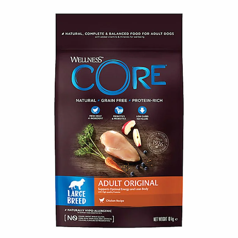 Wellness CORE - Croquettes Original Dinde Et Poulet Pour Chien Grande Race - 10Kg 3 Wellness CORE - Croquettes Original Dinde Et Poulet Pour Chien Grande Race - 10Kg