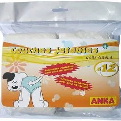 Anka - Lot De 12 Couches Culotte Pour Chiot -nourriture pour chien Soldes 2023 6438