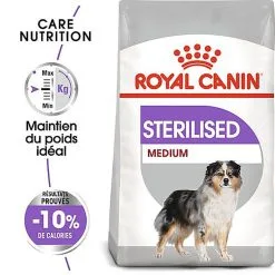 Royal Canin - Croquettes Medium Sterilised Pour Chien Stérilisé - 3Kg -nourriture pour chien Soldes 2023 67577