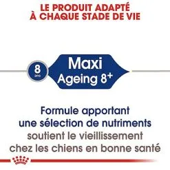 Royal Canin - Croquettes Maxi Ageing 8+ Pour Chien Senior - 3Kg -nourriture pour chien Soldes 2023 67950
