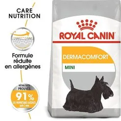 Royal Canin - Croquettes Mini Dermacomfort Pour Chien - 2Kg -nourriture pour chien Soldes 2023 68097