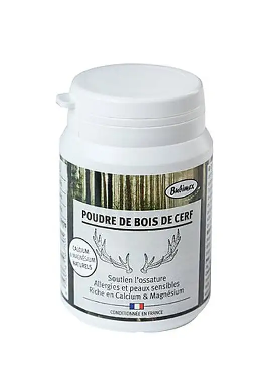Bubimex - Poudre De Bois De Cerf Pour Chien - 60g 3 Bubimex - Poudre De Bois De Cerf Pour Chien - 60g
