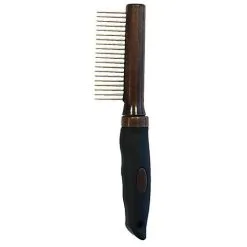 Croci - Peigne BARBERSHOP Dents Moyennes Pour Chien Et Chat - 21x2.5x4cm