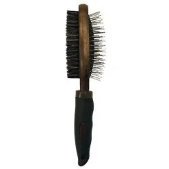 Croci - Brosse Double BARBBERSHOP Pour Chien Et Chat - 25x6,7x6cm