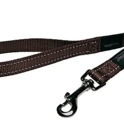 Rogz - Laisse Utility Marron Pour Chiens - 140x2,5cm