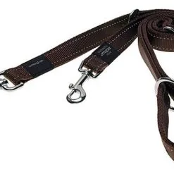Rogz - Laisse Utility Multiple Marron Pour Chiens - 180cm