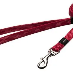 Rogz - Laisse Simple Alpinist Rouge Pour Chiens - S
