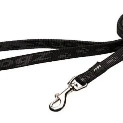 Rogz - Laisse Simple Alpinist Noir Pour Chiens - S