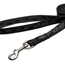 Rogz - Laisse Simple Alpinist Noir Pour Chiens - M