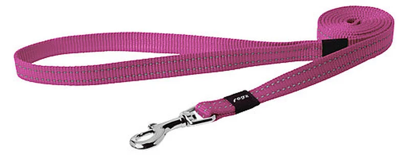 Rogz - Laisse Simple Alpinist Rose Pour Chiens - L 3 Rogz - Laisse Simple Alpinist Rose Pour Chiens - L