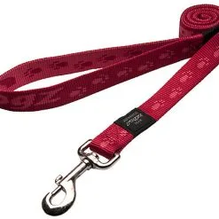 Rogz - Laisse Simple Alpinist Rouge Pour Chiens - XL