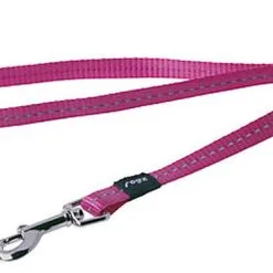 Rogz - Laisse Utility Rose Pour Chiens - 140x1,6cm