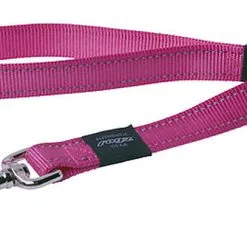 Rogz - Laisse Utility Rose Pour Chiens - 120x2,5cm