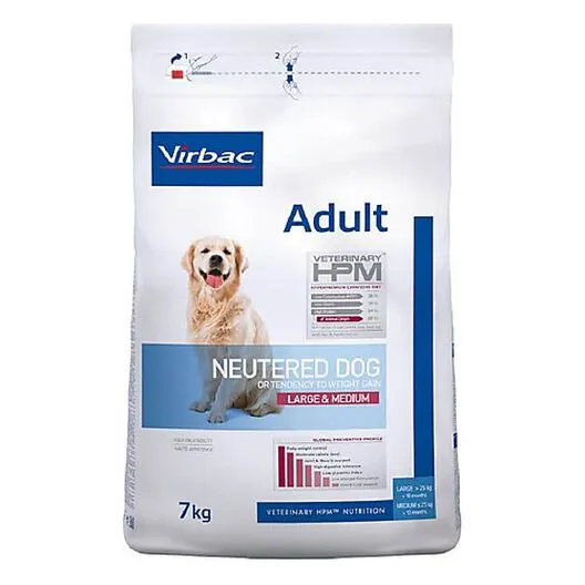 Virbac - Croquettes Veterinary HPM Adult Neutered Large & Medium Dog Pour Chien - 7Kg 3 Virbac - Croquettes Veterinary HPM Adult Neutered Large & Medium Dog Pour Chien - 7Kg