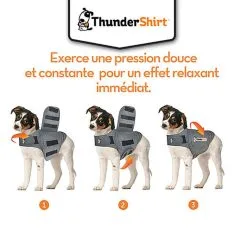 Thundershirt - Gilet Relaxant Bien Etre Pour Chiens - XS -nourriture pour chien Soldes 2023 76174