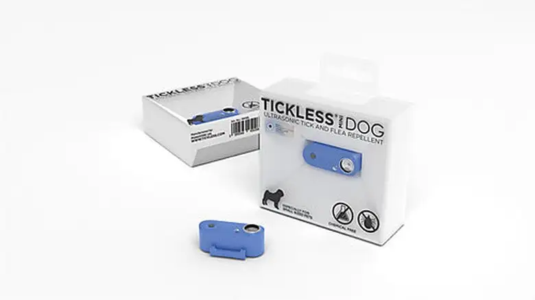 Tickless - Répulsif Antiparasitaire Mini Dog Ultrason Rechargeable Pour Chiens - Bleu 4 Tickless - Répulsif Antiparasitaire Mini Dog Ultrason Rechargeable Pour Chiens - Bleu – Image 2