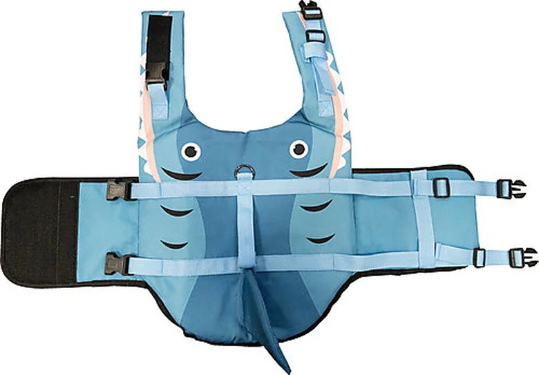 Croci - Gilet De Sauvetage Shark Pour Chiens - 30cm 4 Croci - Gilet De Sauvetage Shark Pour Chiens - 30cm – Image 2